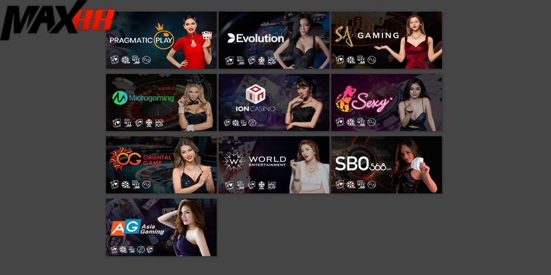 Nhà cái mang tới nhiều sảnh đánh bạc chất lượng