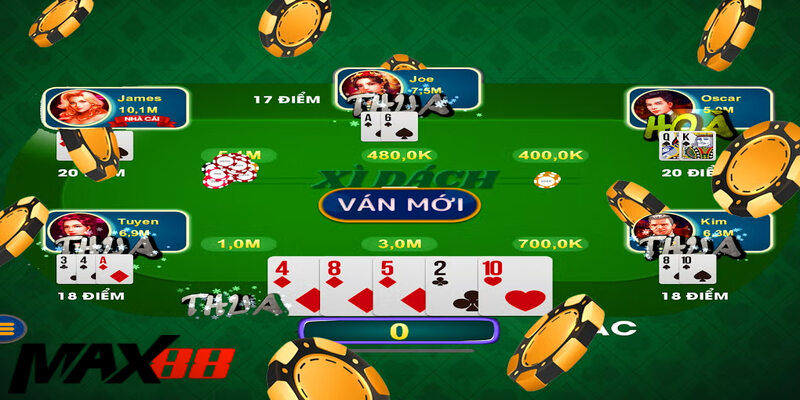 Xì dách Max88 - Cờ bạc trực tuyến đầy đẳng cấp dành cho bạn 4 Tân thủ nên đầu tư vốn nhỏ lẻ khi mới chơi xì dách Max88